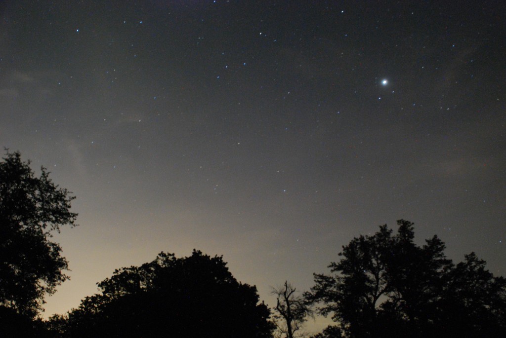 Starry night at the house, Dripping Springs, TX -- Nathan Isburgh, 2009