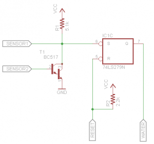 Working water detector!